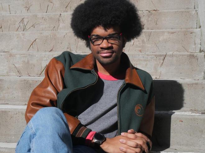 Stairs, Cesar Chavez Building